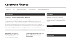 Desktop Screenshot of corporate-finance.org